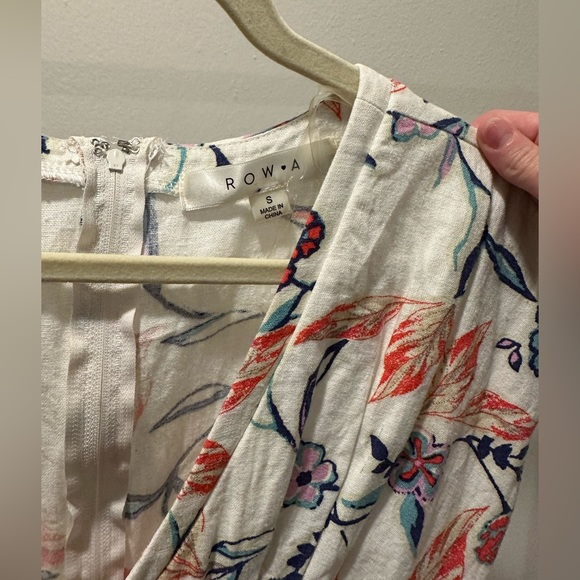 Floral romper with zipper - Picture 3 of 4